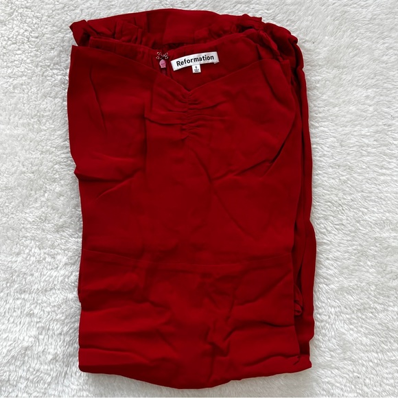 Reformation Butterfly Dress | Red 🔥 Special Sale 🔥 - Picture 13 of 15